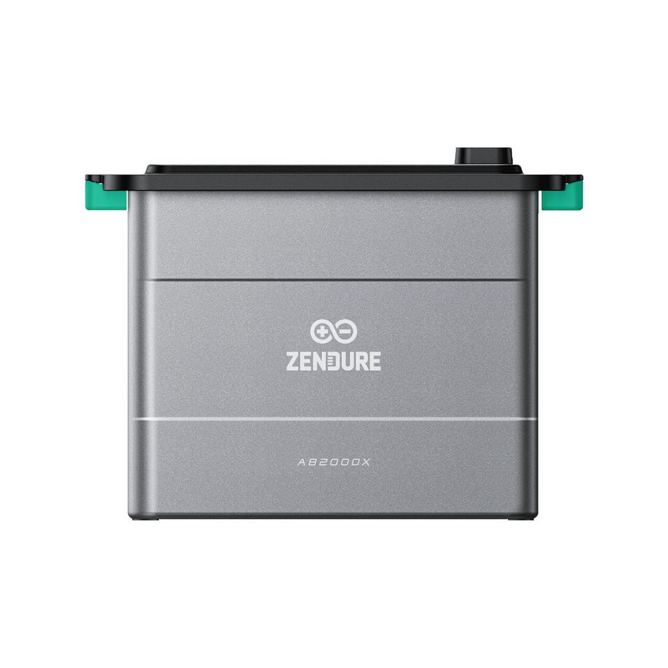 ZENDURE SUPERCHARGED Solaranlage Zendure SolarFlow AB2000X LiFePO4 1920Wh Batterie für Balkonkraftwerk (Set, Zendure AB2000X), IP65 Schutz, Plug and play