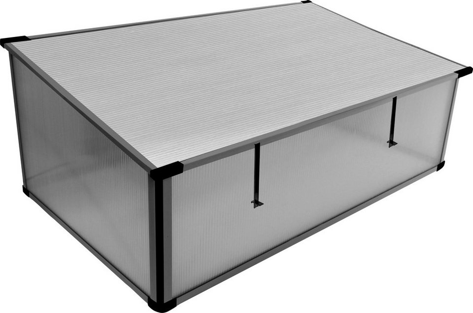 Vitavia Frühbeet Levana 2, BxTxH: 55x95x36,5 cm, kiesel