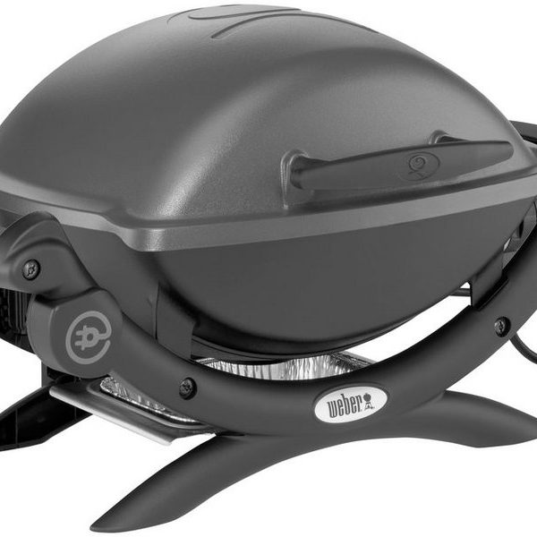 Weber Elektrogrill Q 1400, Dark Grey, 2200 W