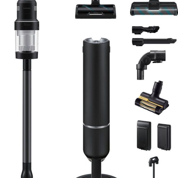 SAMSUNG Akku-Handstaubsauger VS28C97B4QK/WD, BESPOKE Jet AI Akku+ CompleteClean 730 W, beutellos, 2x Akkus