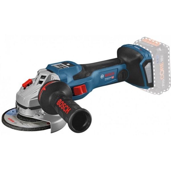 BOSCH Akku-Winkelschleifer BITURBO GWS 18V-15 SC solo - Akku-Winkelschleifer - blau/schwarz