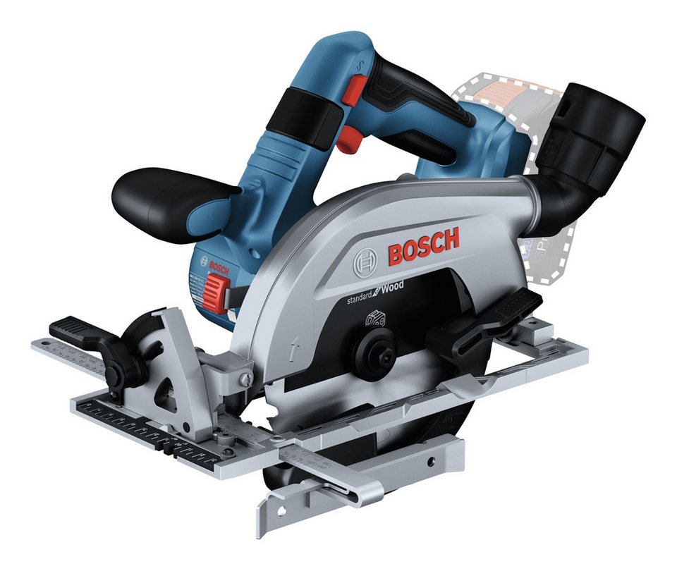 BOSCH Akku-Handkreissäge GKS 18V-57-2 L Kreissäge Ohne Akku - im Karton