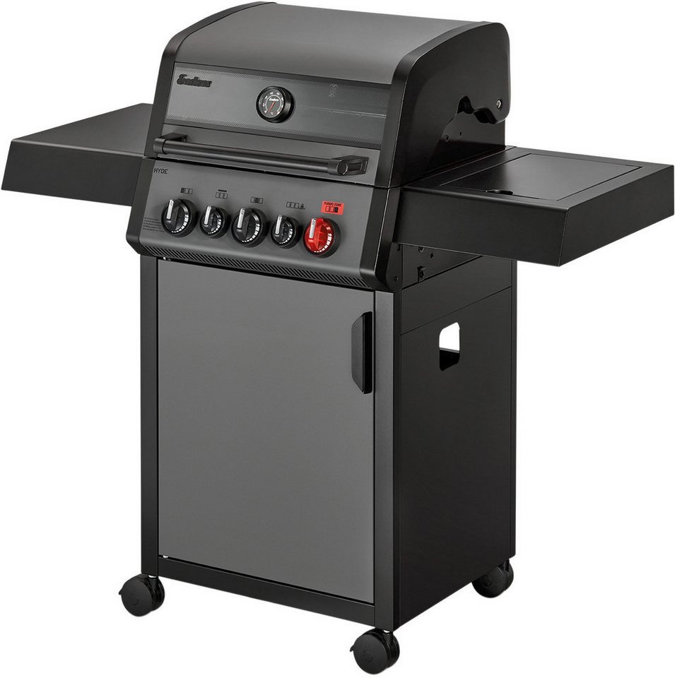 ENDERS® Gasgrill HYDE 3 SIKR Turbo erreicht turboschnell extrahohe Temperaturen für scharfes Anbraten