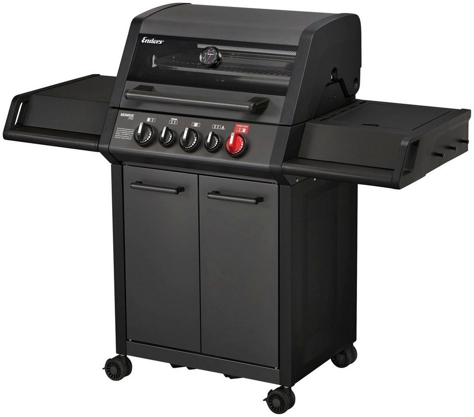 ENDERS® Gasgrill Monroe Pro 3 SIK Turbo Shadow BxH: 143,5x118,5 cm