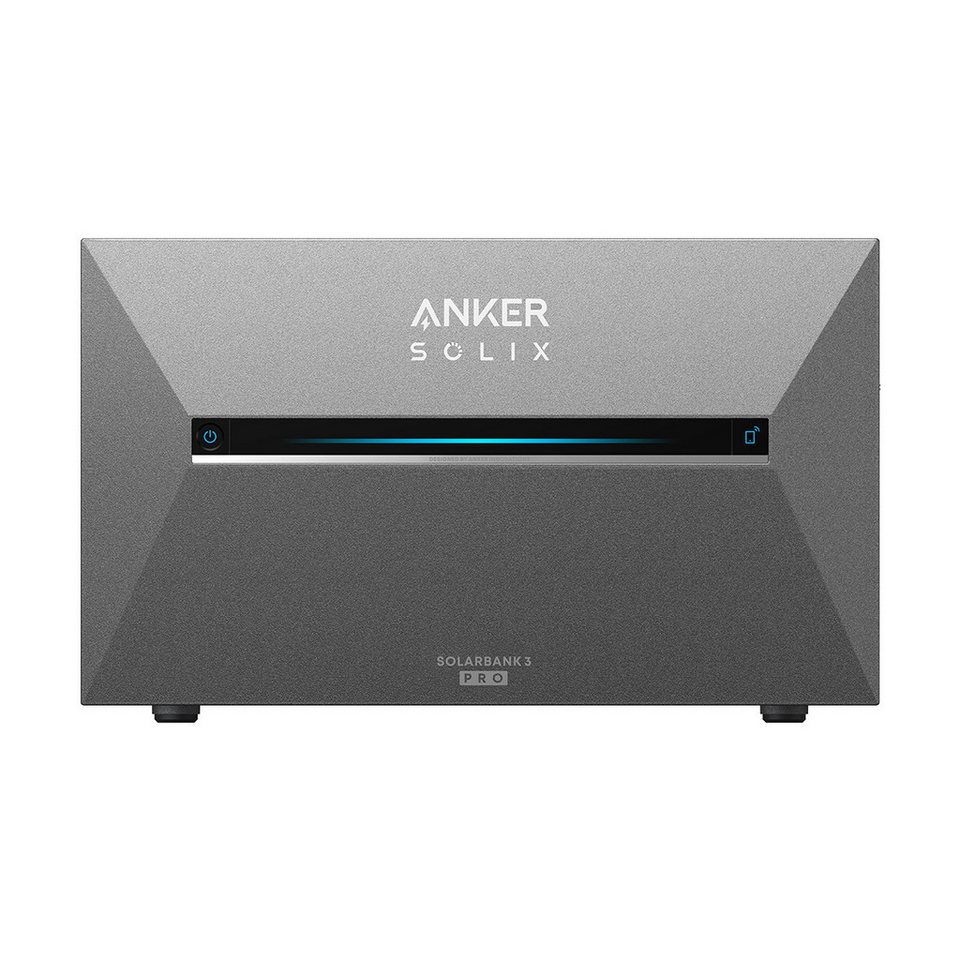 ANKER Balkonkraftwerk Anker SOLIX Solarbank 3 E2700 Pro mit Zusatzsakkus (1x/2x/3x/4x/5x Anker SOLIX BP2700 Erweiterungsakkus (optional), 2,7 kWh Intelligenter Speicher mit integriertem Wechselrichter.