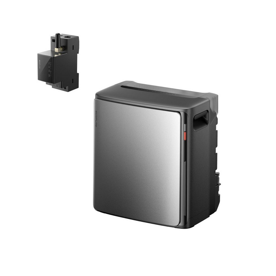 ECOFLOW Balkonkraftwerk EcoFlow STREAM Ultra X 3,84 kWh Balkonkraftwerk mit Batteriespeicher (2 800 W Solareingang (4 MPPT), 1 200 W Dual AC-Anschlüsse, Plug & Play Solarsystem), erweiterbar auf 23 kWh