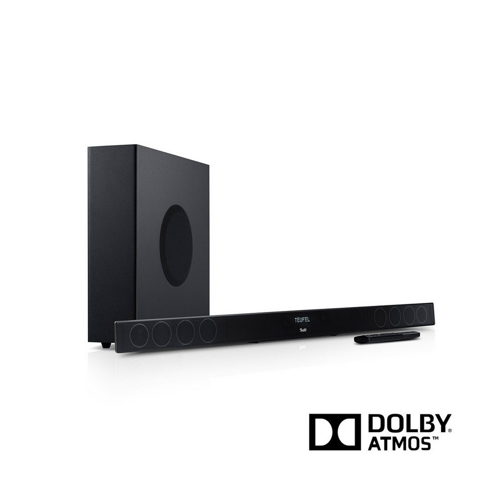 TEUFEL CINEBAR 11 für Dolby Atmos "2.1-Set" Soundbar kabellos angesteuerter Subwoofer