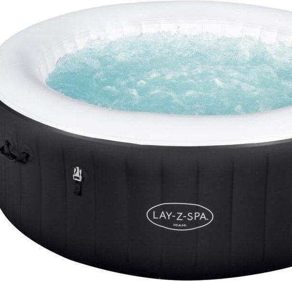 Bestway LAY-Z-SPA® Whirlpool Miami AirJet rund, 180x66cm, 60157