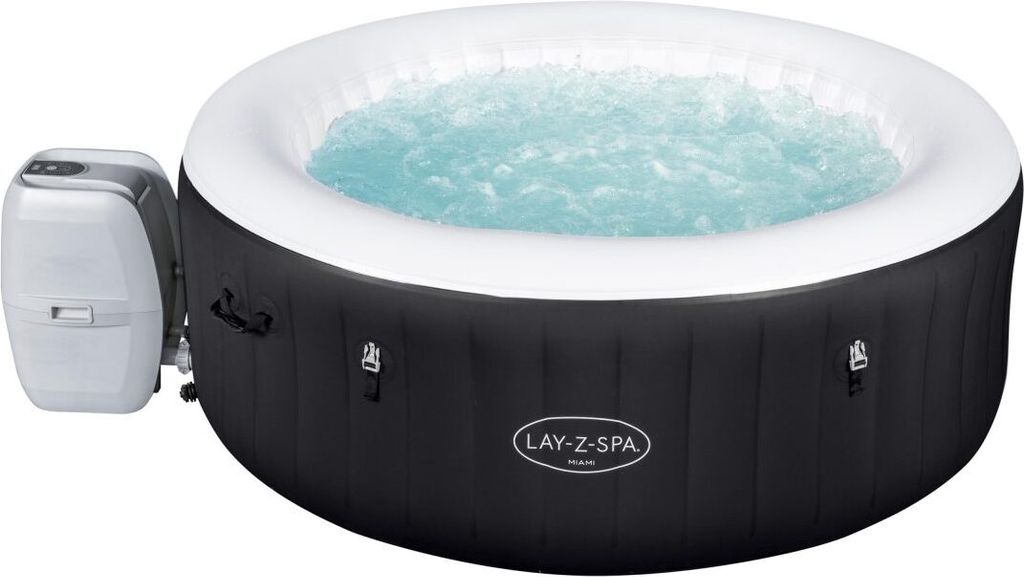 Bestway LAY-Z-SPA® Whirlpool Miami AirJet rund, 180x66cm, 60157