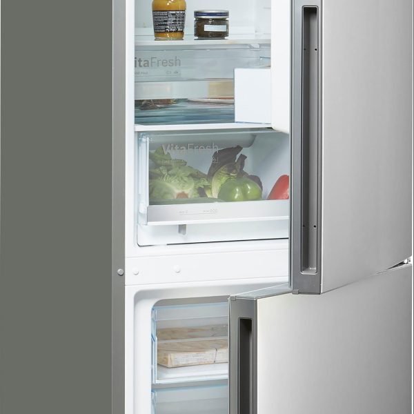 BOSCH Kühl-/Gefrierkombination KGE364LCA, 186 cm hoch, 60 cm breit