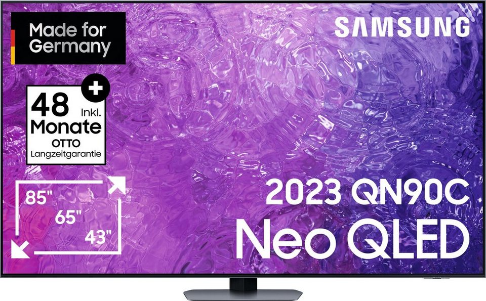 SAMSUNG GQ65QN90CAT LED-Fernseher Neo Quantum HDR+, Neural Quantum Prozessor 4K, Gaming Hub
