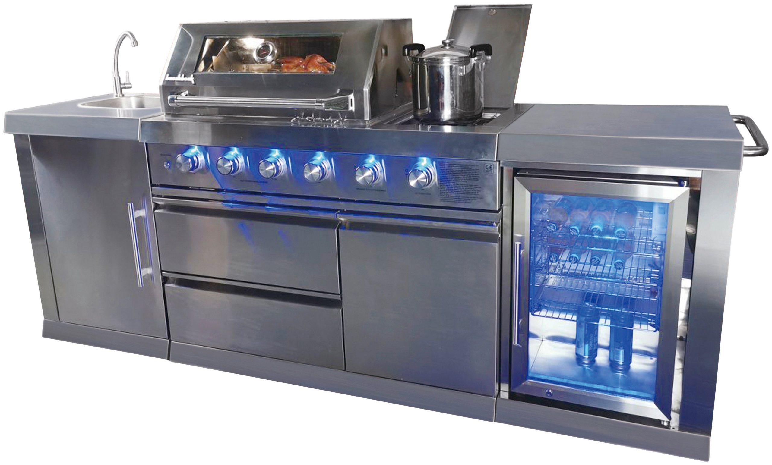 Buschbeck Gasgrill Outdoorküche Oxford