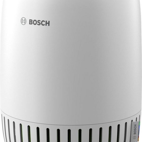BOSCH Luftreiniger Air 1000, filtert über 99% der Schadstoffe, für 23 m² Räume, mit 3-in-1 Luftfilter, USB-C Anschluss, Automatik- und Ruhemodus