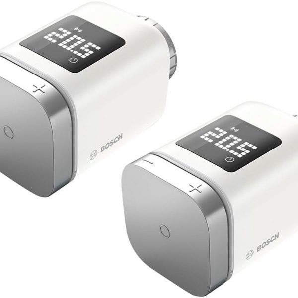 BOSCH Heizkörperthermostat Smart Home Heizkörper-Thermostat II [+M] 2er Pack, (Packung, 2 St)