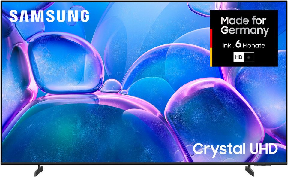 Samsung GU85U7099FU LED-Fernseher (214 cm/85 Zoll, 4K Ultra HD, Smart-TV, Crystal UHD, Q-Symphony, Dolby Surround Sound, Triple Tuner, Smart-Hub)